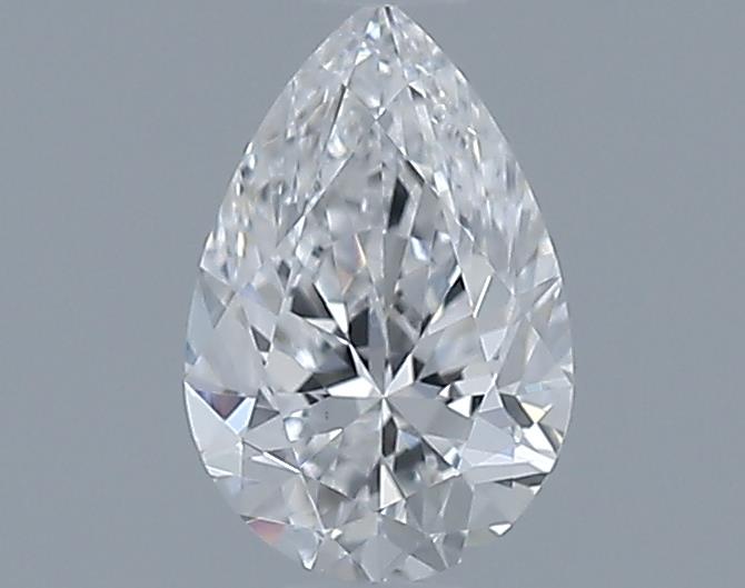 0.5ct Pear D VVS2 Natural Diamond