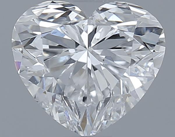 0.91ct Heart D SI1 Natural Diamond