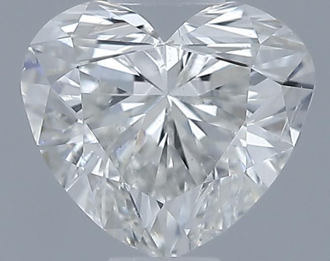 0.9ct Heart H SI2 Natural Diamond
