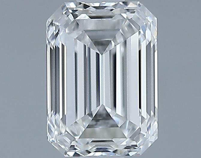 0.8ct Emerald F VVS1 Natural Diamond