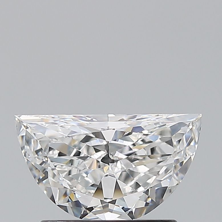 0.72ct Half Moon F VS2 Natural Diamond