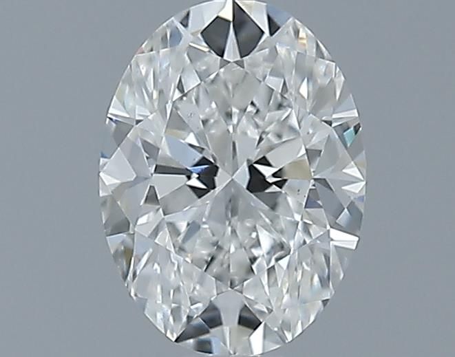 0.7ct Oval F VS1 Natural Diamond