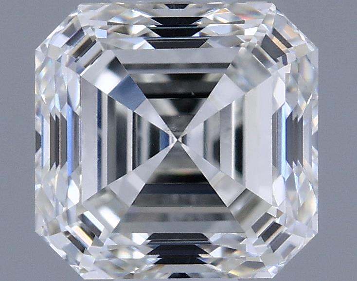 0.7ct Asscher H VS2 Natural Diamond
