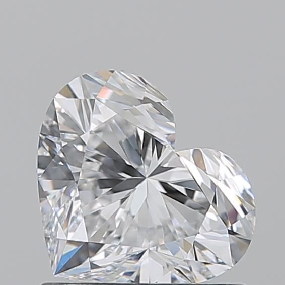 1.01ct Heart D VVS2 Natural Diamond