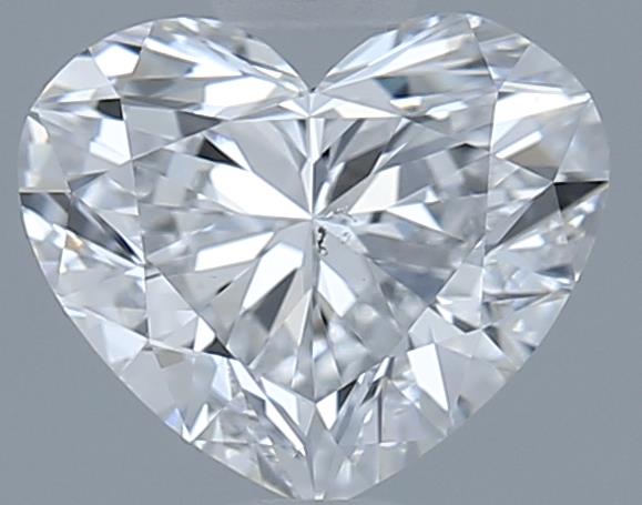0.9ct Heart D SI1 Natural Diamond