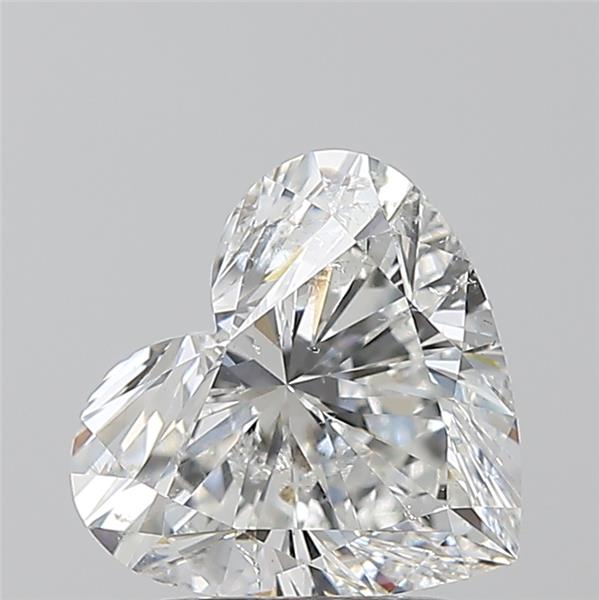 1.7ct Heart G SI2 Natural Diamond