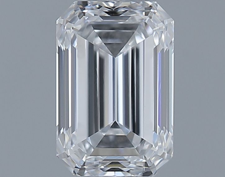 0.9ct Emerald D VVS2 Natural Diamond
