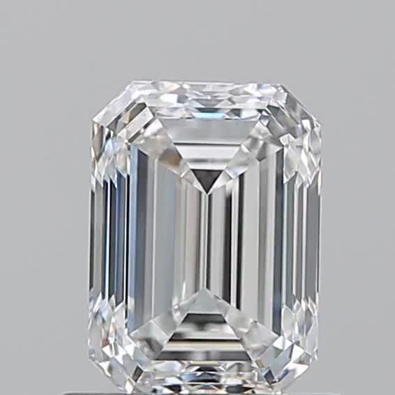 1.01ct Emerald F VVS1 Natural Diamond