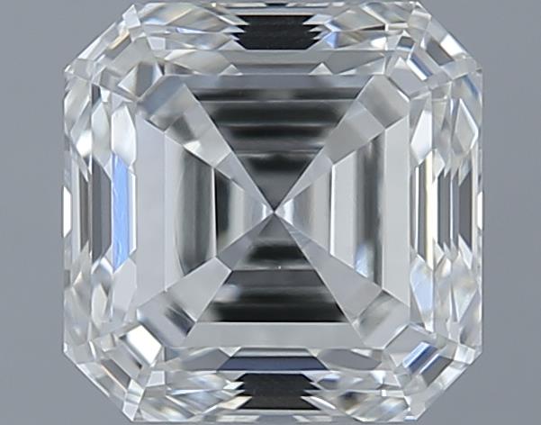 0.83ct Asscher H VS1 Natural Diamond