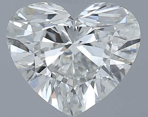 0.9ct Heart H SI1 Natural Diamond