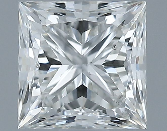 0.71ct Princess H SI1 Natural Diamond