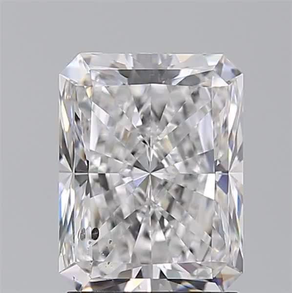 2.06ct Radiant D SI2 Natural Diamond