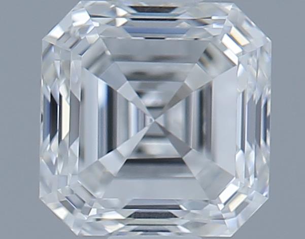 0.71ct Asscher F VS1 Natural Diamond
