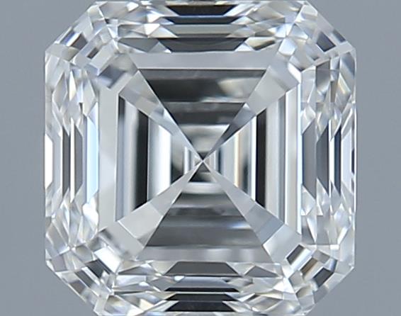 0.71ct Asscher H VVS1 Natural Diamond