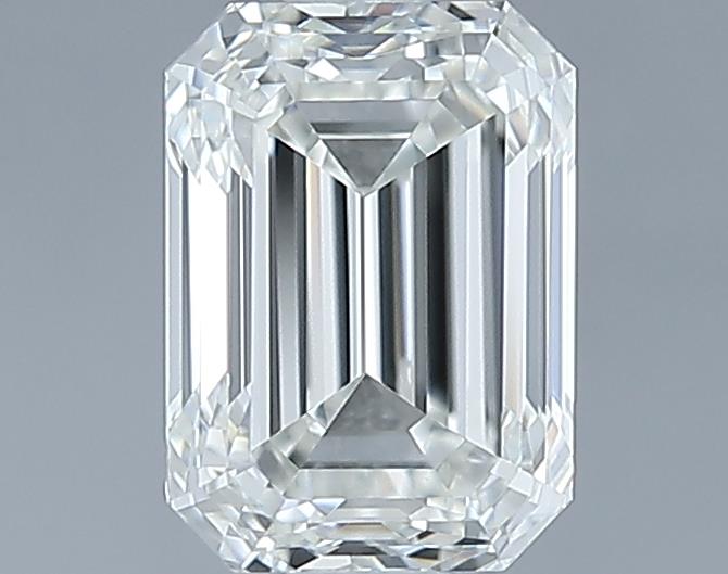 0.91ct Emerald J VVS2 Natural Diamond