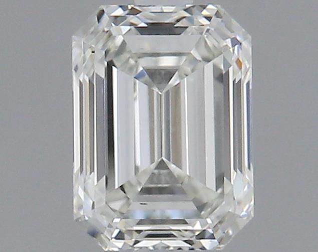 0.71ct Emerald I SI1 Natural Diamond