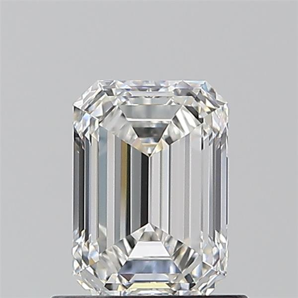 0.9ct Emerald F VVS2 Natural Diamond