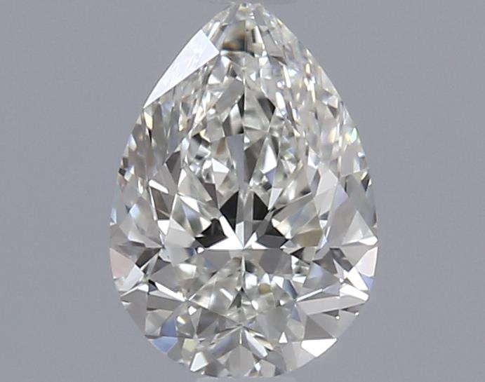0.71ct Pear J IF Natural Diamond