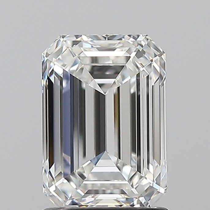 1.7ct Emerald G IF Natural Diamond