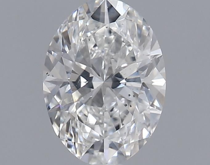 0.71ct Oval F SI1 Natural Diamond