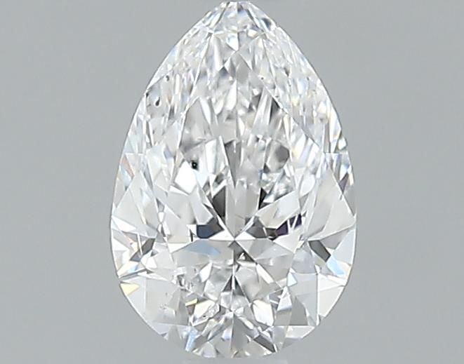 0.64ct Pear D SI2 Natural Diamond