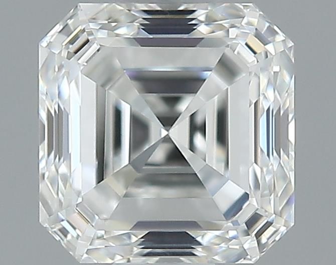 0.7ct Asscher G VVS2 Natural Diamond