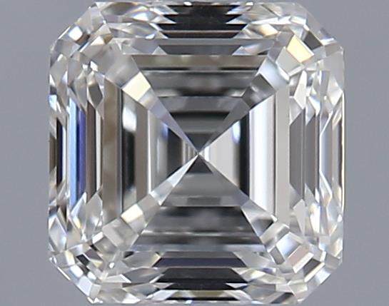 0.7ct Asscher H VVS2 Natural Diamond