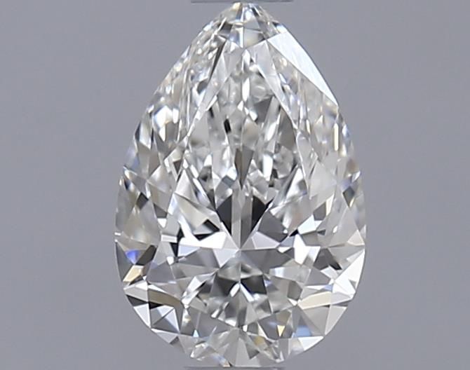 0.5ct Pear F IF Natural Diamond