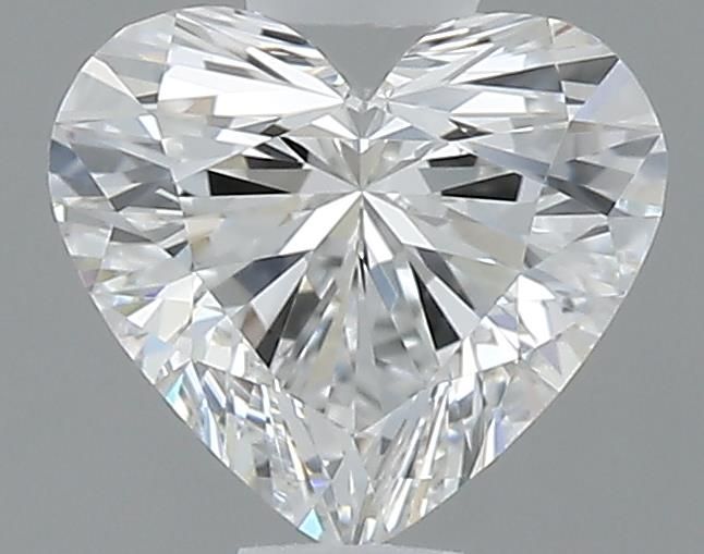 0.52ct Heart F IF Natural Diamond