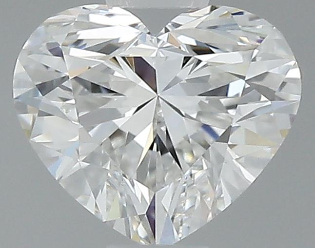 0.8ct Heart F VVS2 Natural Diamond