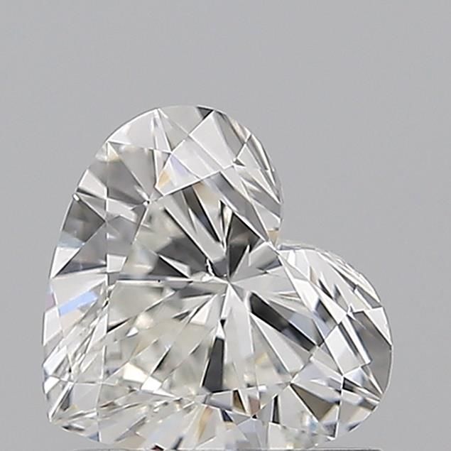 0.91ct Heart G SI1 Natural Diamond