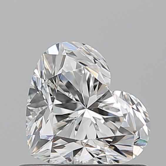 0.72ct Heart H VS1 Natural Diamond