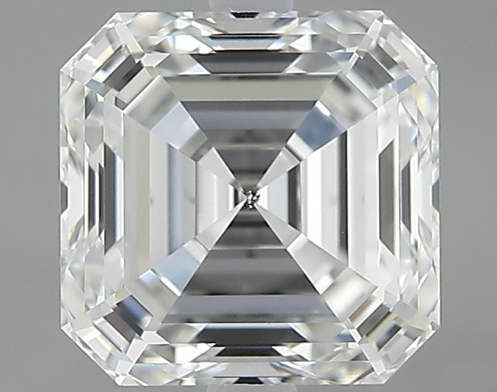 2ct Asscher G SI1 Natural Diamond