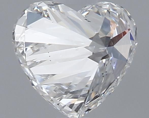 0.71ct Heart F SI1 Natural Diamond