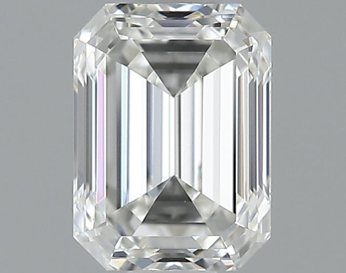 0.7ct Emerald I VVS1 Natural Diamond