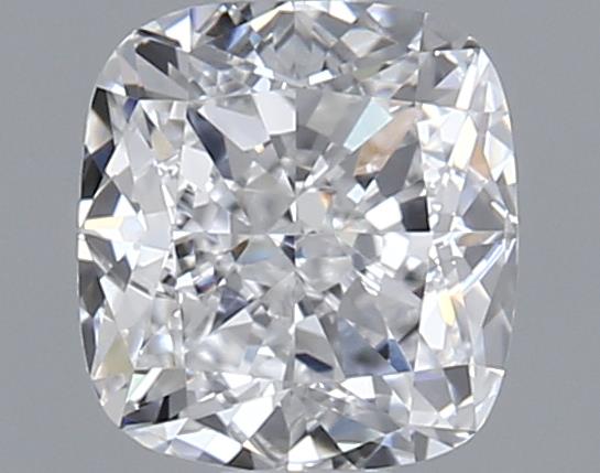 0.66ct Cushion D VS2 Natural Diamond