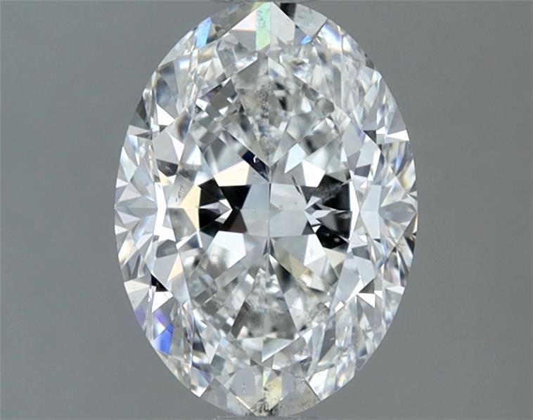 1.71ct Oval F SI2 Natural Diamond