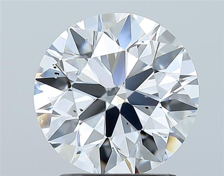 2.01ct Round D SI2 Natural Diamond