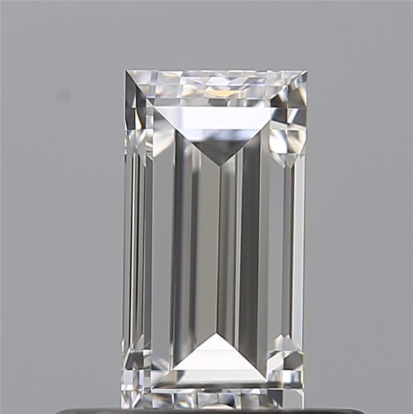 0.52ct Baguette D VVS1 Natural Diamond