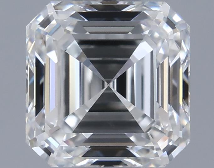 0.7ct Asscher F VVS1 Natural Diamond