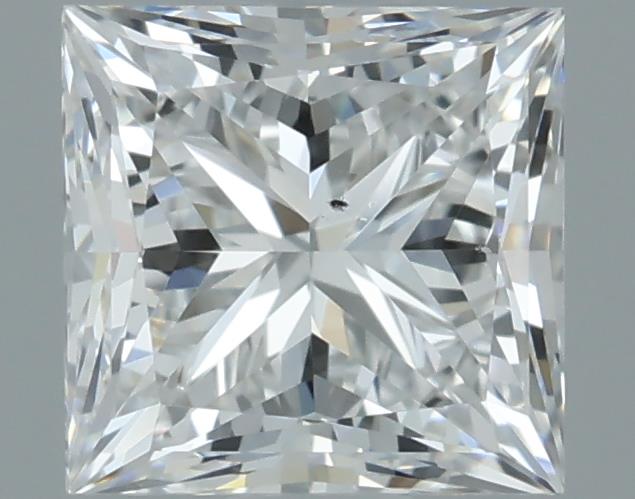 0.9ct Princess F SI1 Natural Diamond