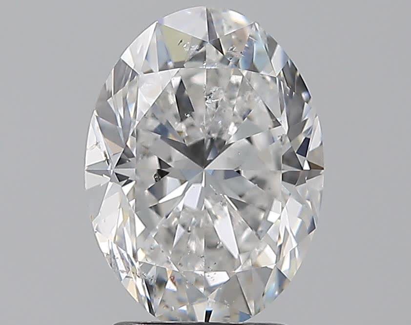 2.51ct Oval E SI2 Natural Diamond