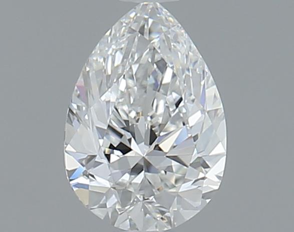0.7ct Pear F VVS2 Natural Diamond