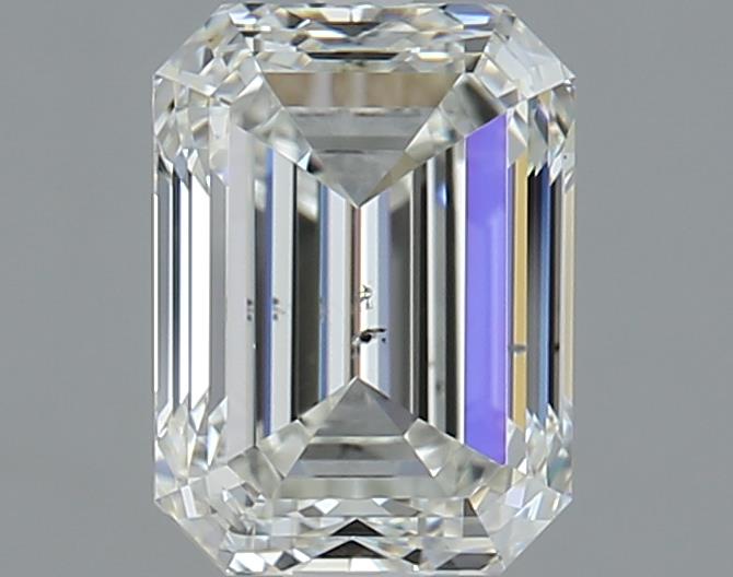 1.5ct Emerald J SI2 Natural Diamond