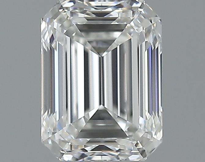 1ct Emerald F IF Natural Diamond