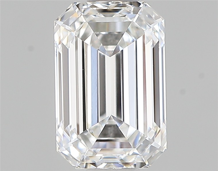 0.83ct Emerald F VVS2 Natural Diamond
