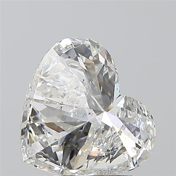 2.03ct Heart H SI2 Natural Diamond