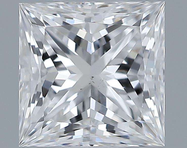 0.7ct Princess E SI1 Natural Diamond
