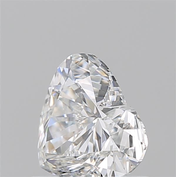 0.8ct Heart F VS2 Natural Diamond