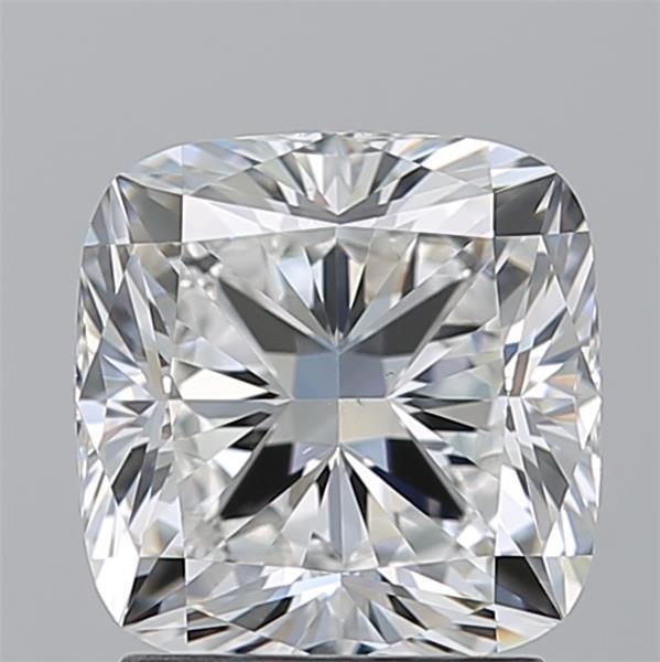 2.02ct Cushion F VS2 Natural Diamond